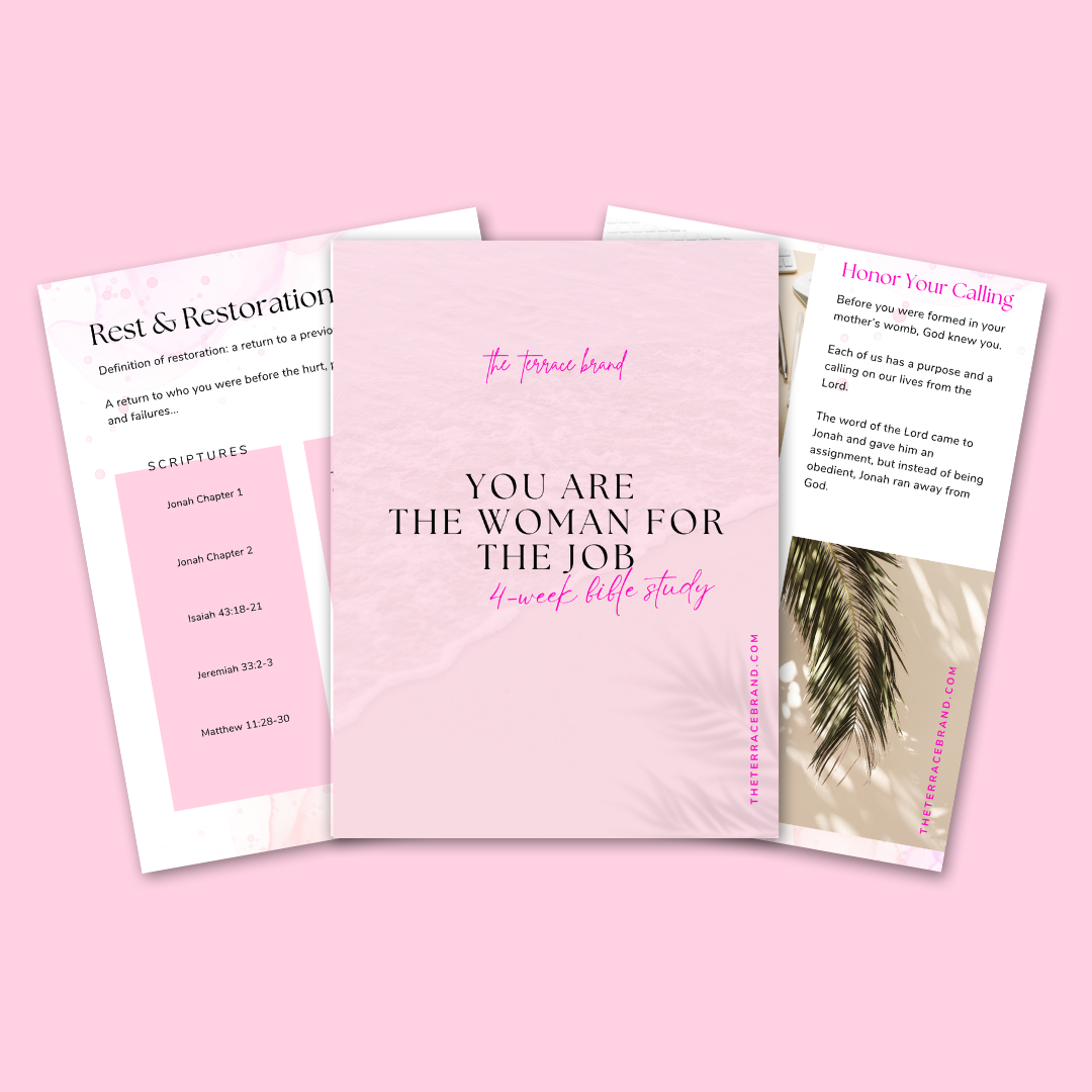 You Are the Woman for the Job – Bible Study Notes