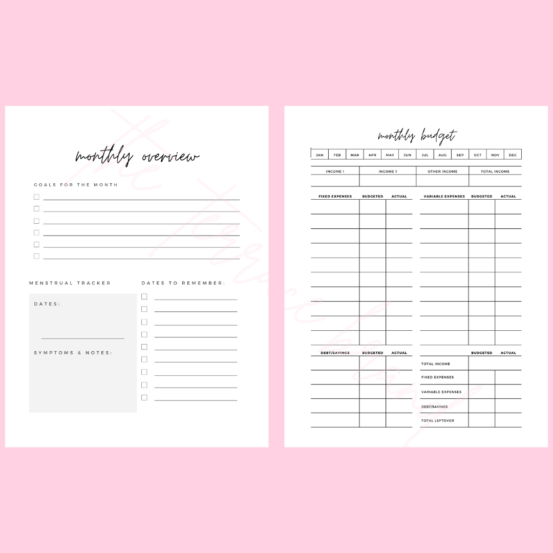 The Power Planner for Women