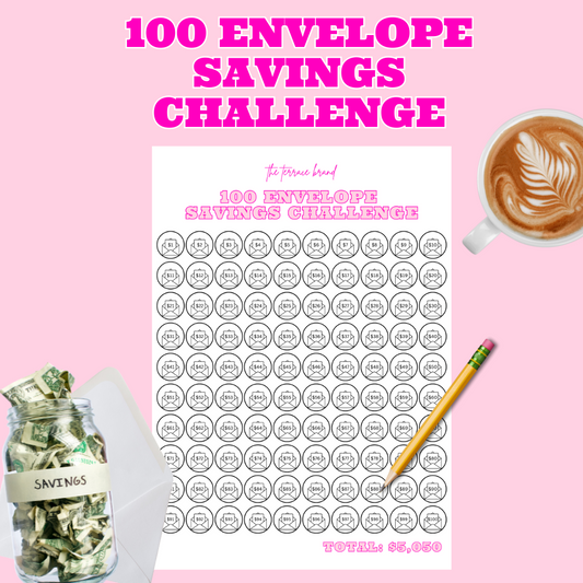 100 Envelope Savings Challenge