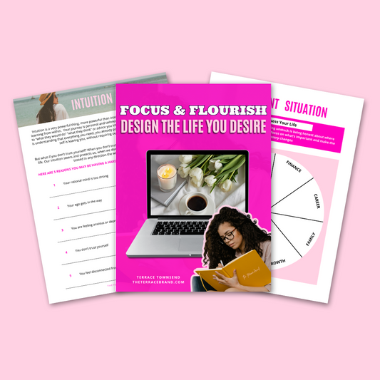 Focus & Flourish Workbook – Design the Life You Desire