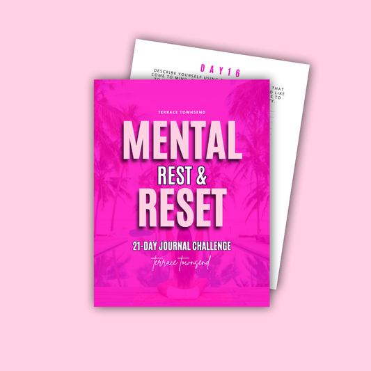 Mental Rest & Reset: 21-Day Journal Challenge